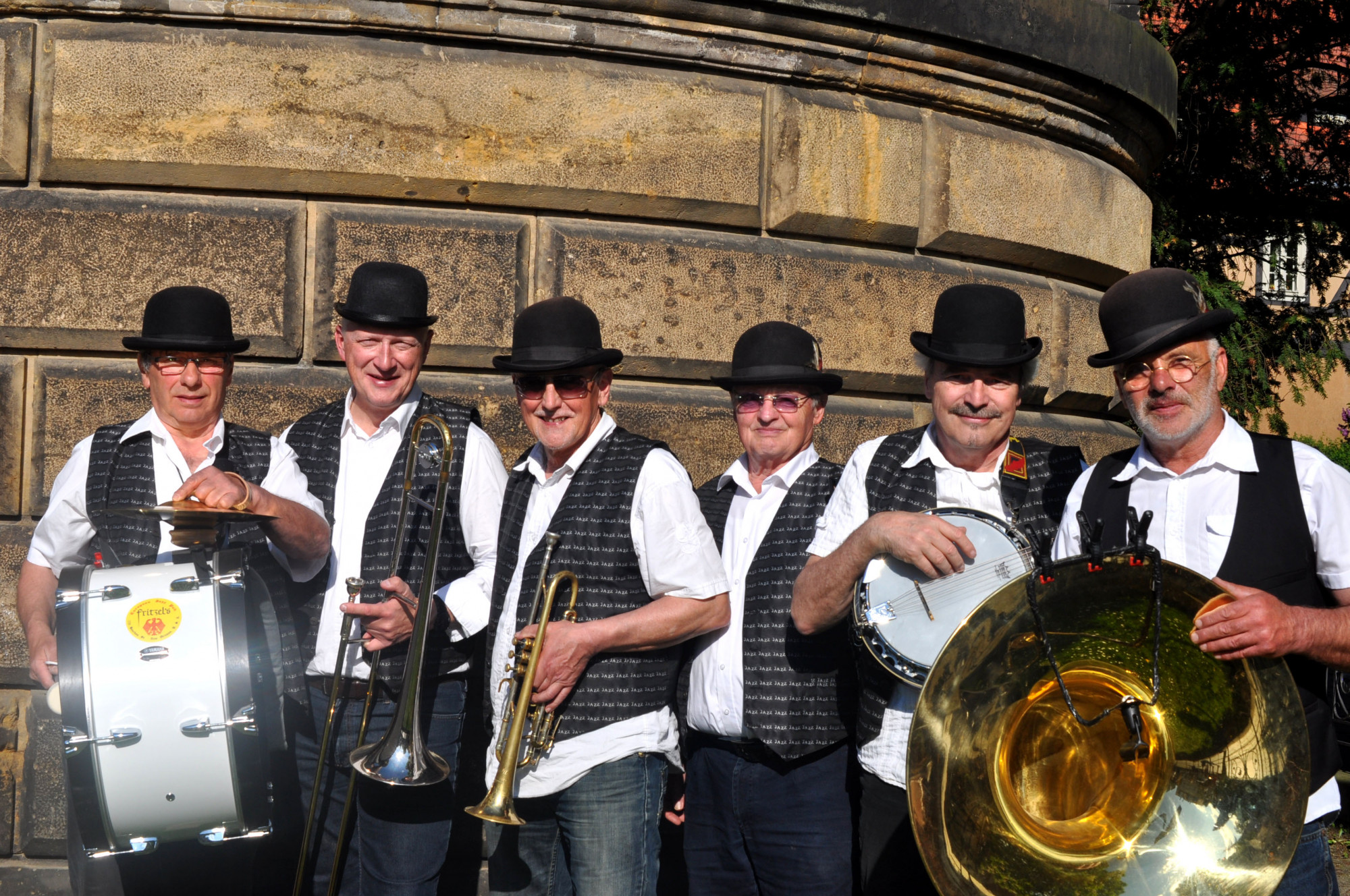 Himmelfahrtsband D&ouml;beln zum Internationalen Dixieland Festival Dresden