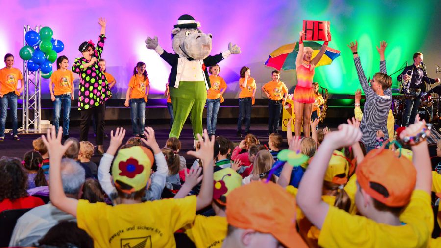 Dixieland-ABC für Kinder, Rundkino,
